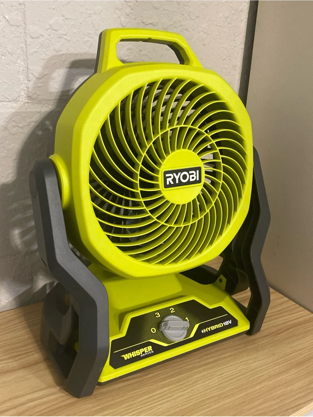 RYOBI Portable Hybrid 18V Fan - Fan Only No battery